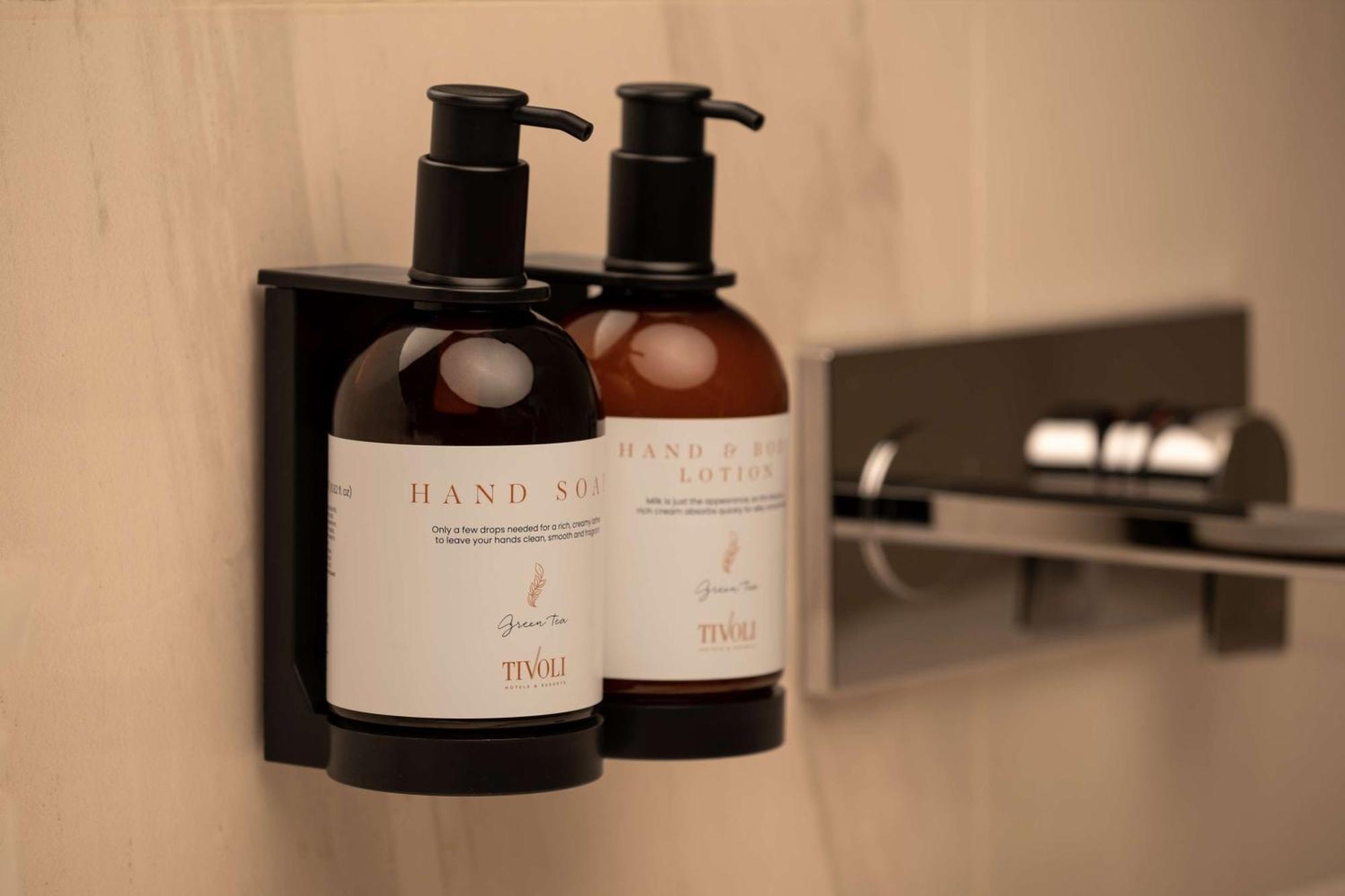 ぺスターナ ブルー アルヴォル オール インクルーシブ ビーチ&ゴルフ リゾート エクステリア 写真 Soap dispensers